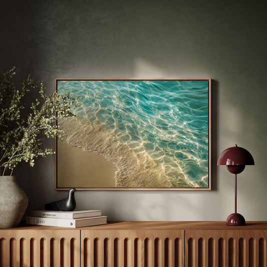 Sunlight Dances On Turquoise Tides