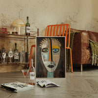 Divided Face Speaks Ancient Stories