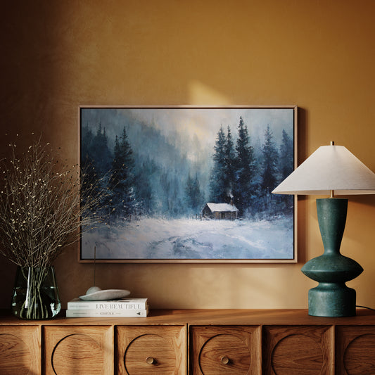 Solitude Sleeps In Winter's Light