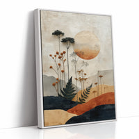 Moonlit Ferns Dance Through Autumn