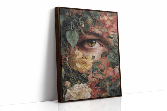 Where Eyes Meet Petals' Embrace