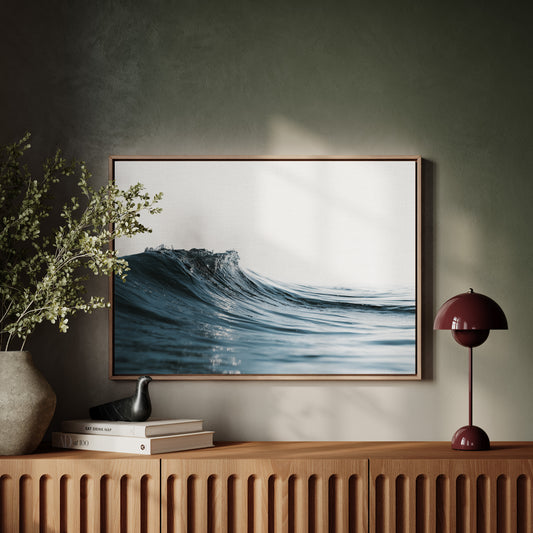 Ocean's Pulse Catches Morning Light