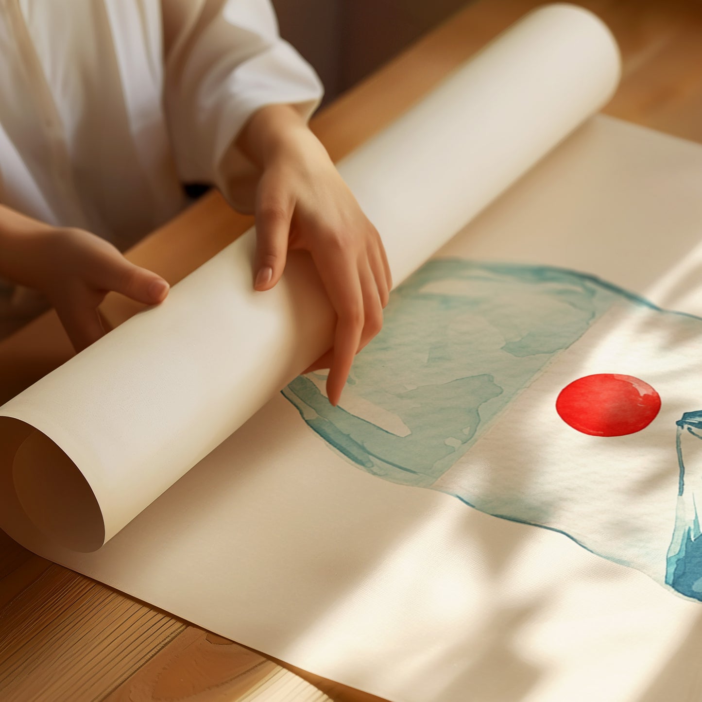 Mount Fuji In A Bottle