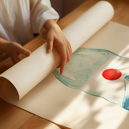 Mount Fuji In A Bottle