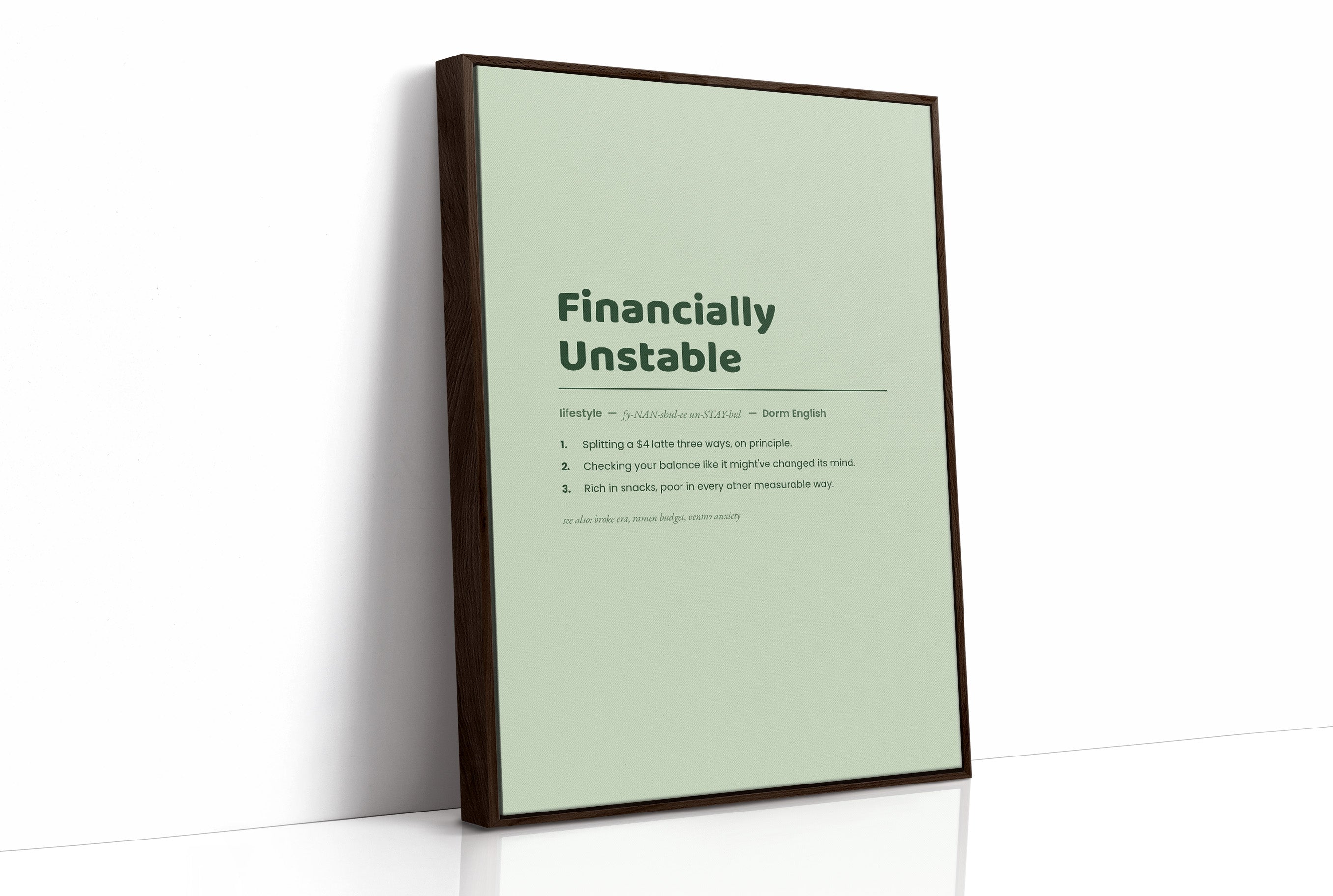 Financially Unstable