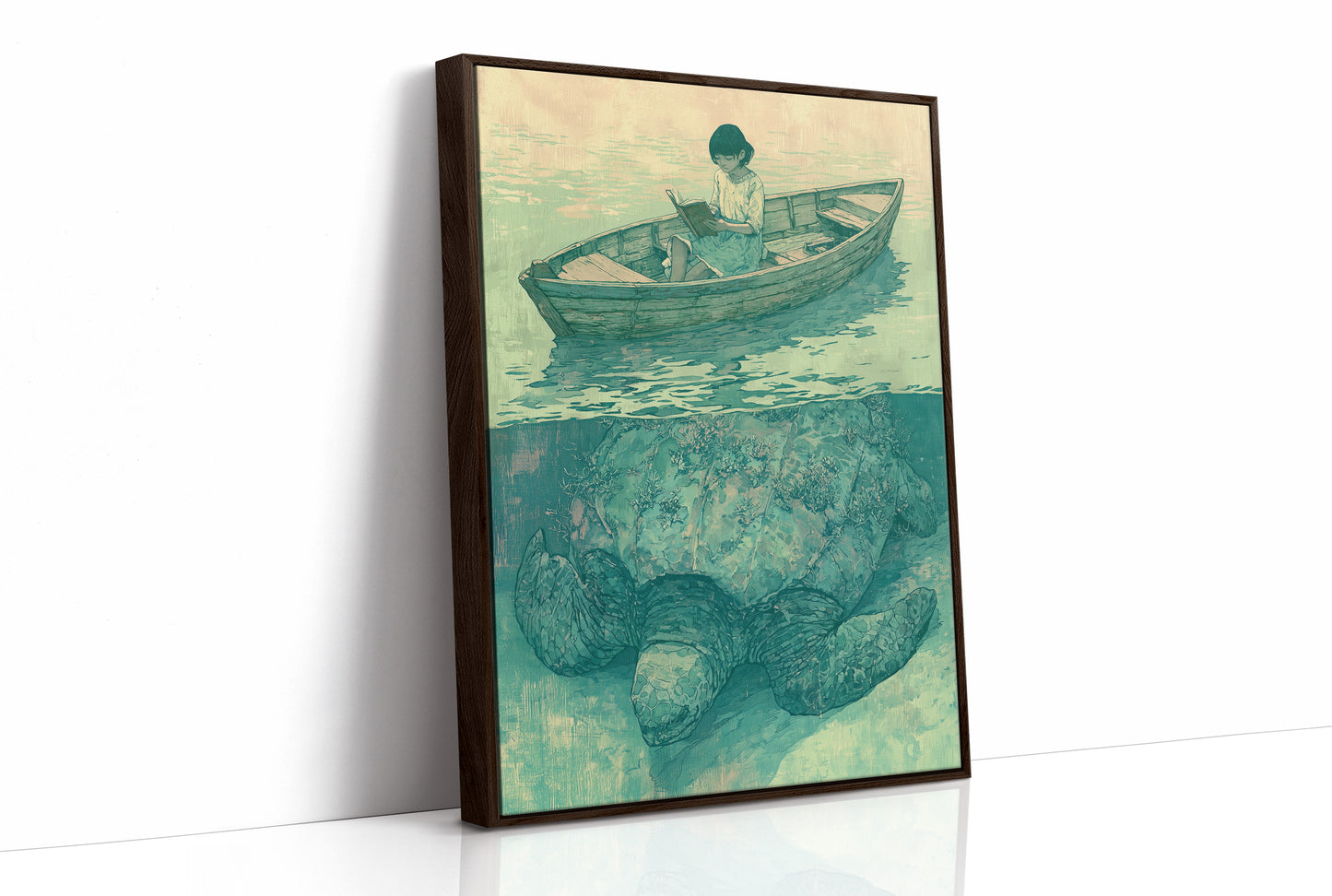 Little Reader, Ancient Turtle Below
