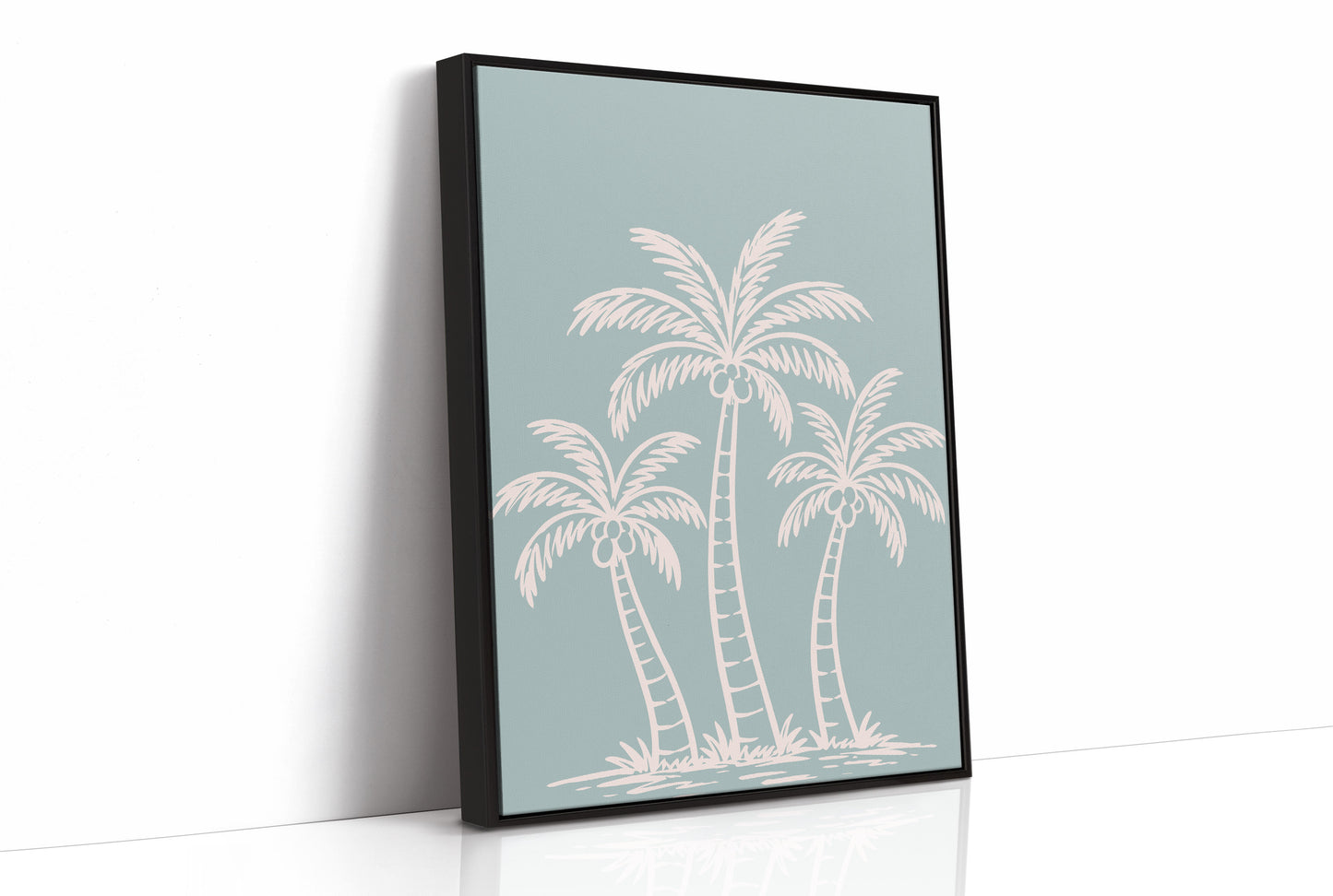 Palms Lean Toward the Light