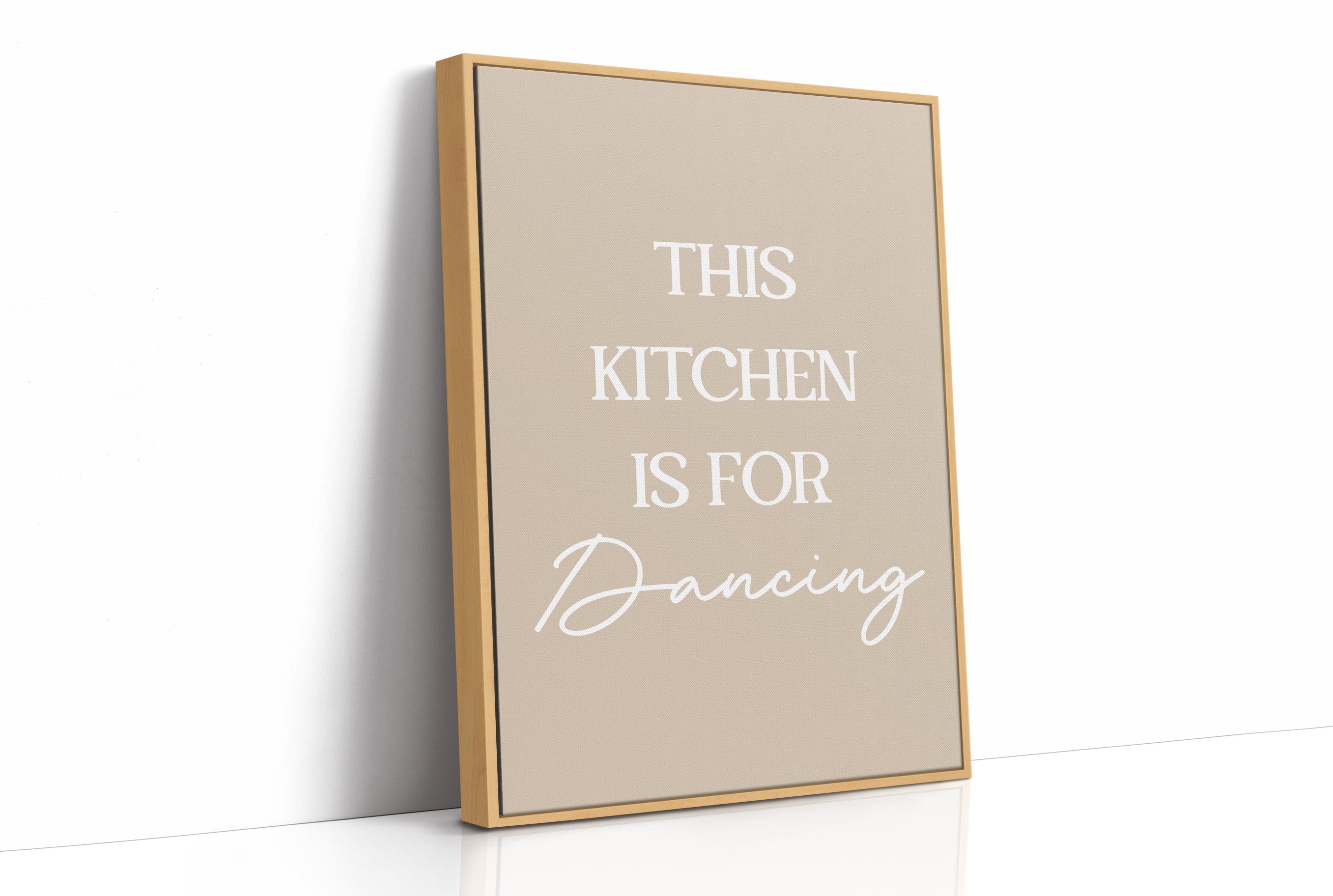 This Kitchen Is For Dancing Quote