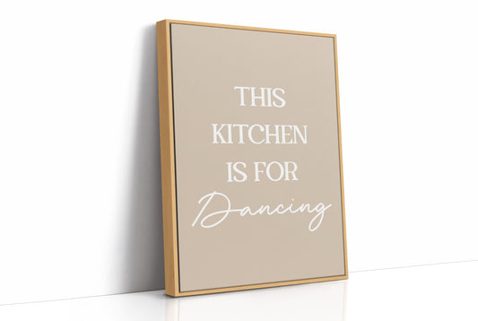 This Kitchen Is For Dancing Quote