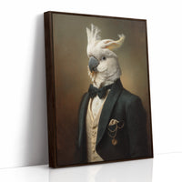Regal Cockatoo in Formal Attire