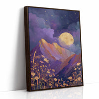 Moonlit Serenade of Wildflowers