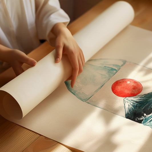 Mount Fuji Flows In Bottle