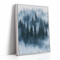 Blue Hour Pines