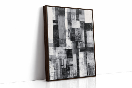 Concrete Skyline: Fractured City Blocks