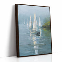 Sails Embrace the Morning Mist
