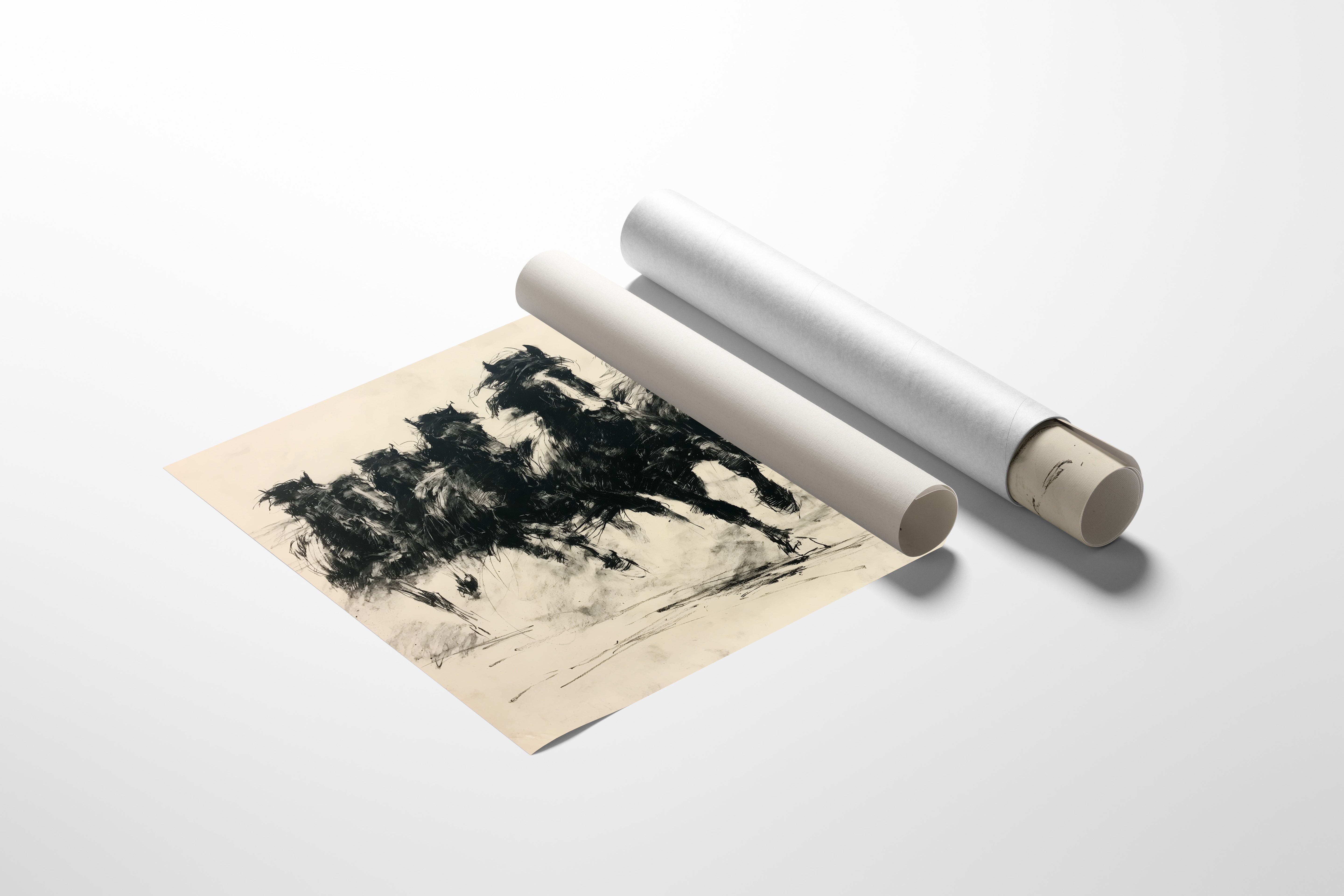 Charcoal Herd on the Run