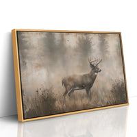 Antlers Through the Mist