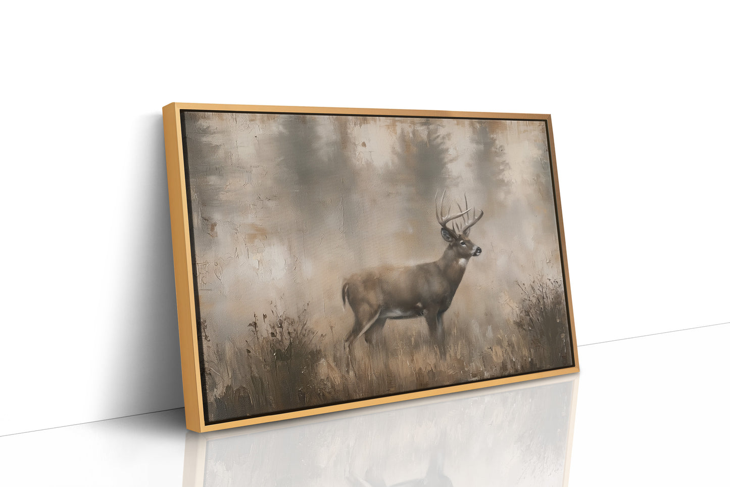 Antlers Through the Mist