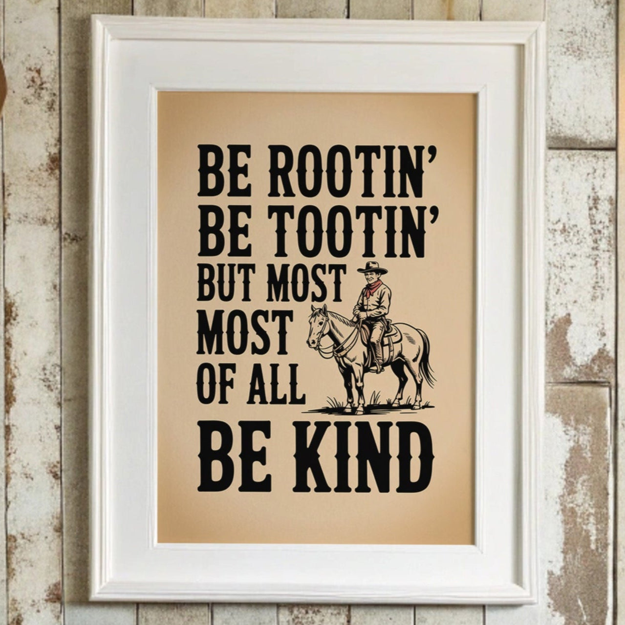A Cowboy's Gentle Reminder