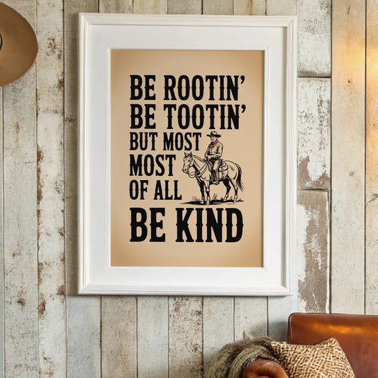 A Cowboy's Gentle Reminder