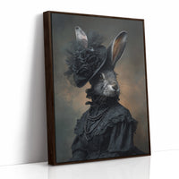 A Rabbit's Midnight Elegance