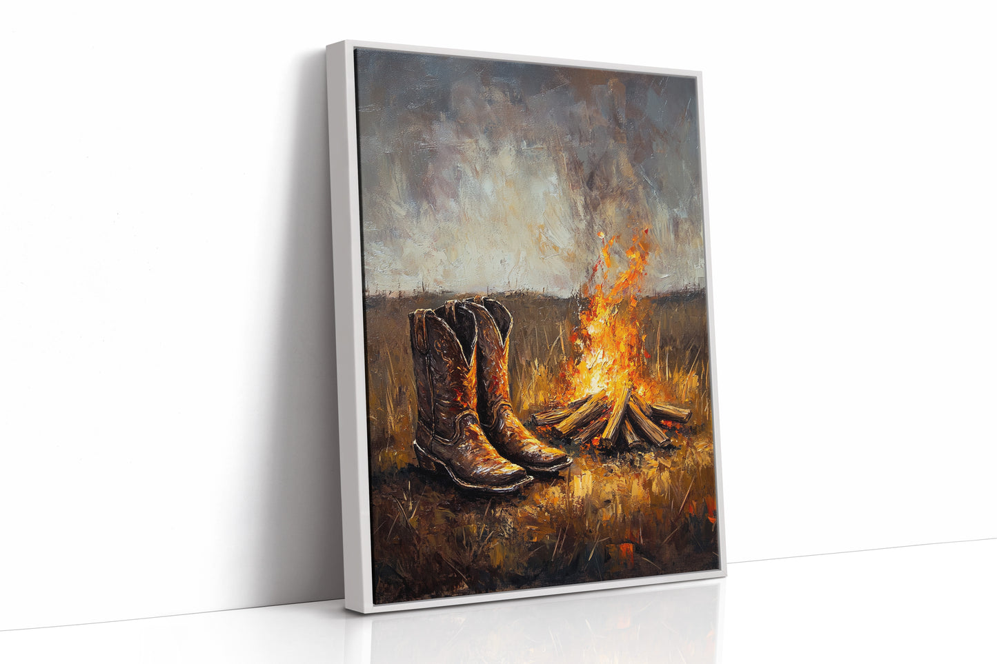 Boots by the Firelight