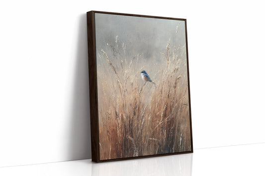 A Moment Among Golden Grasses
