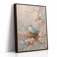 Nestled Among Blossoms