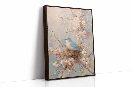 Nestled Among Blossoms