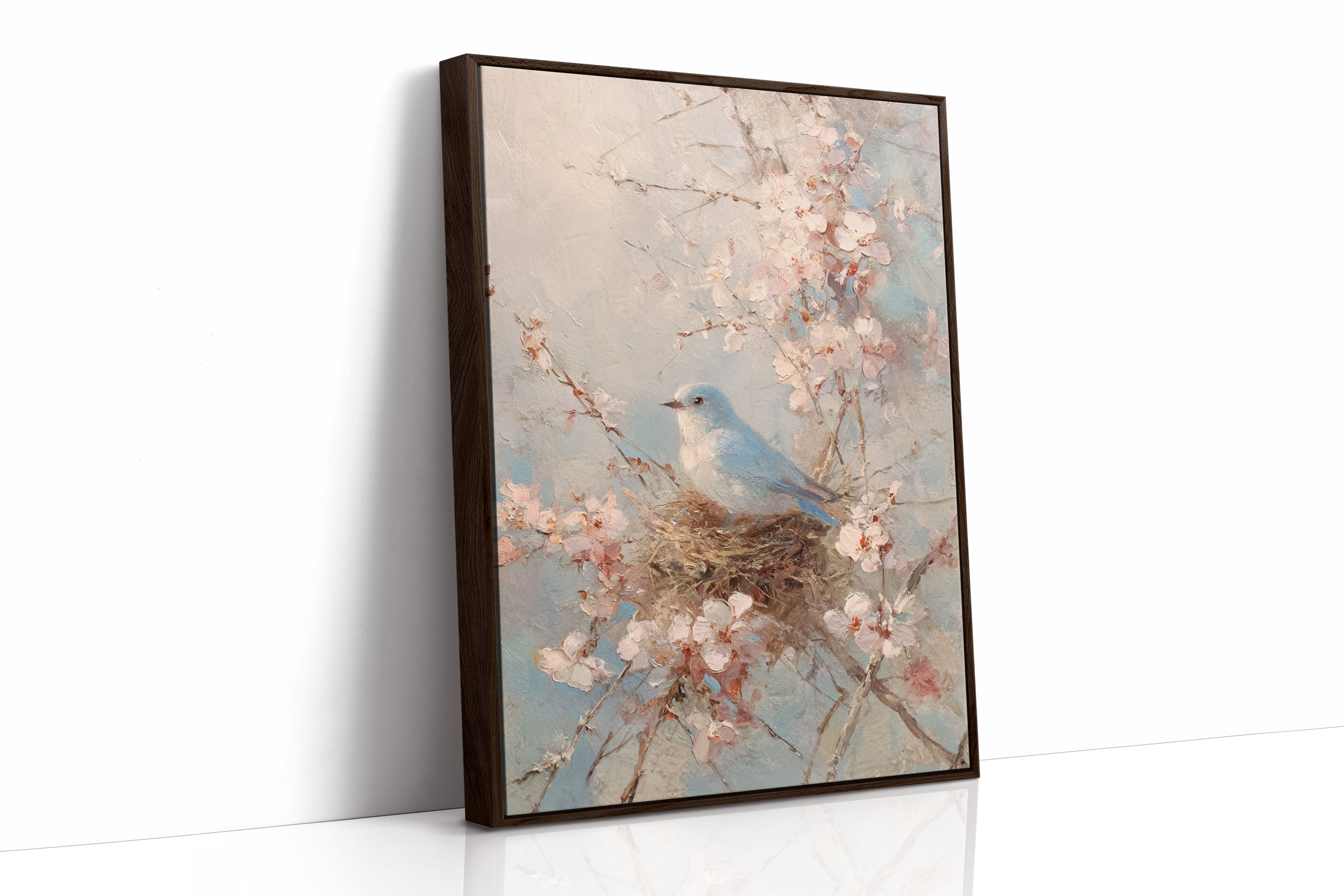 Nestled Among Blossoms