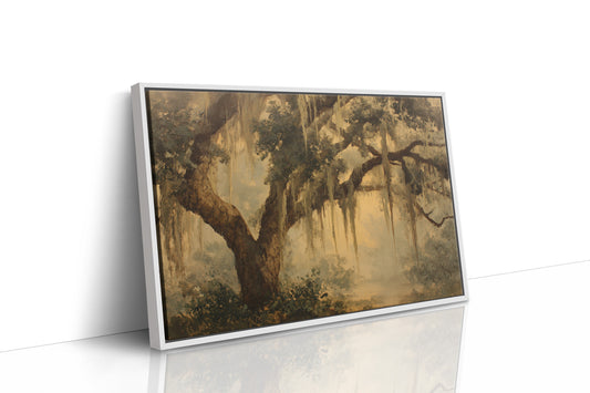 Southern Whispers Through Spanish Moss