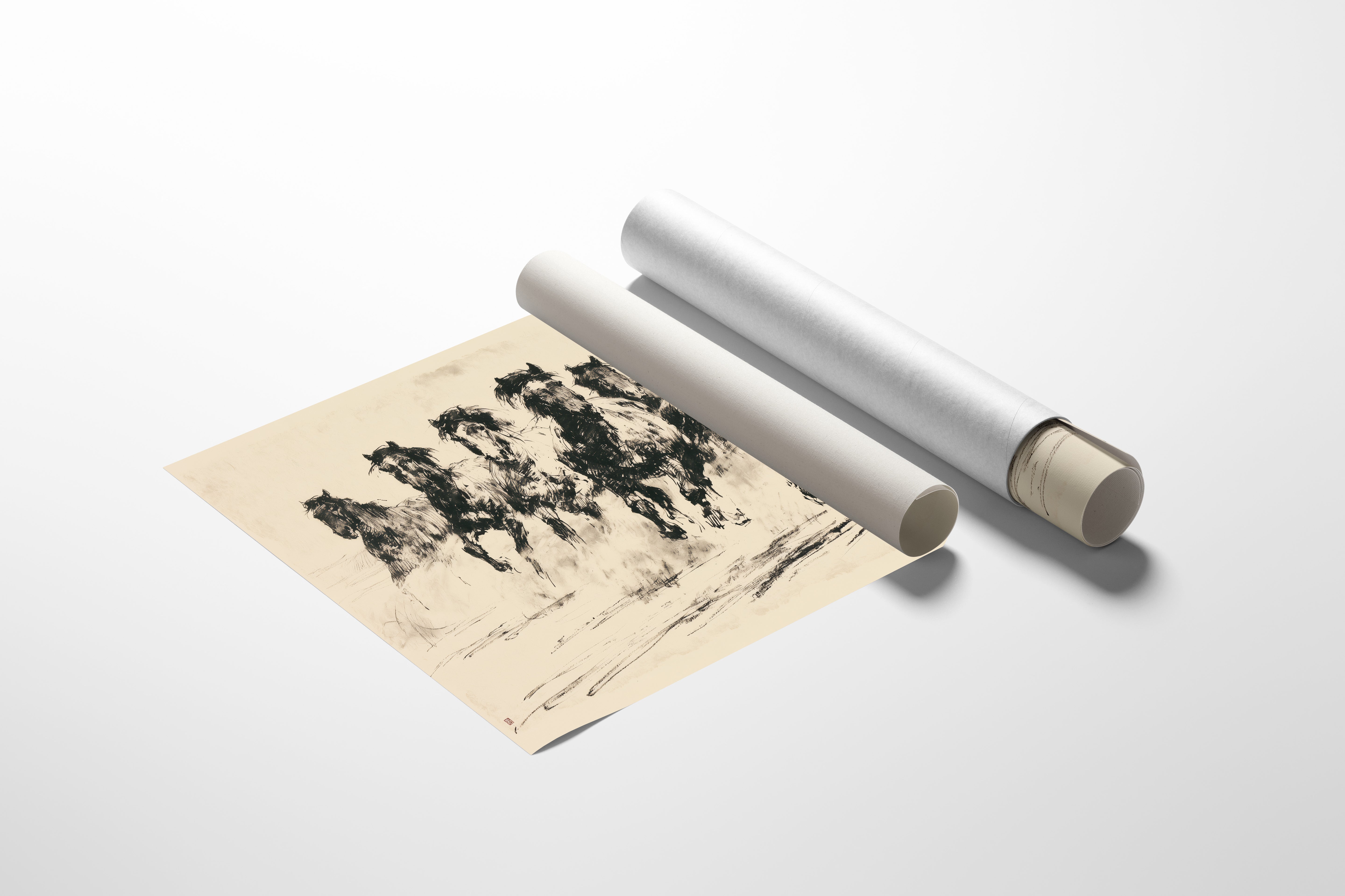 Ink Wash Stampede