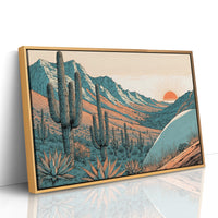 Where the Desert Sun Sets