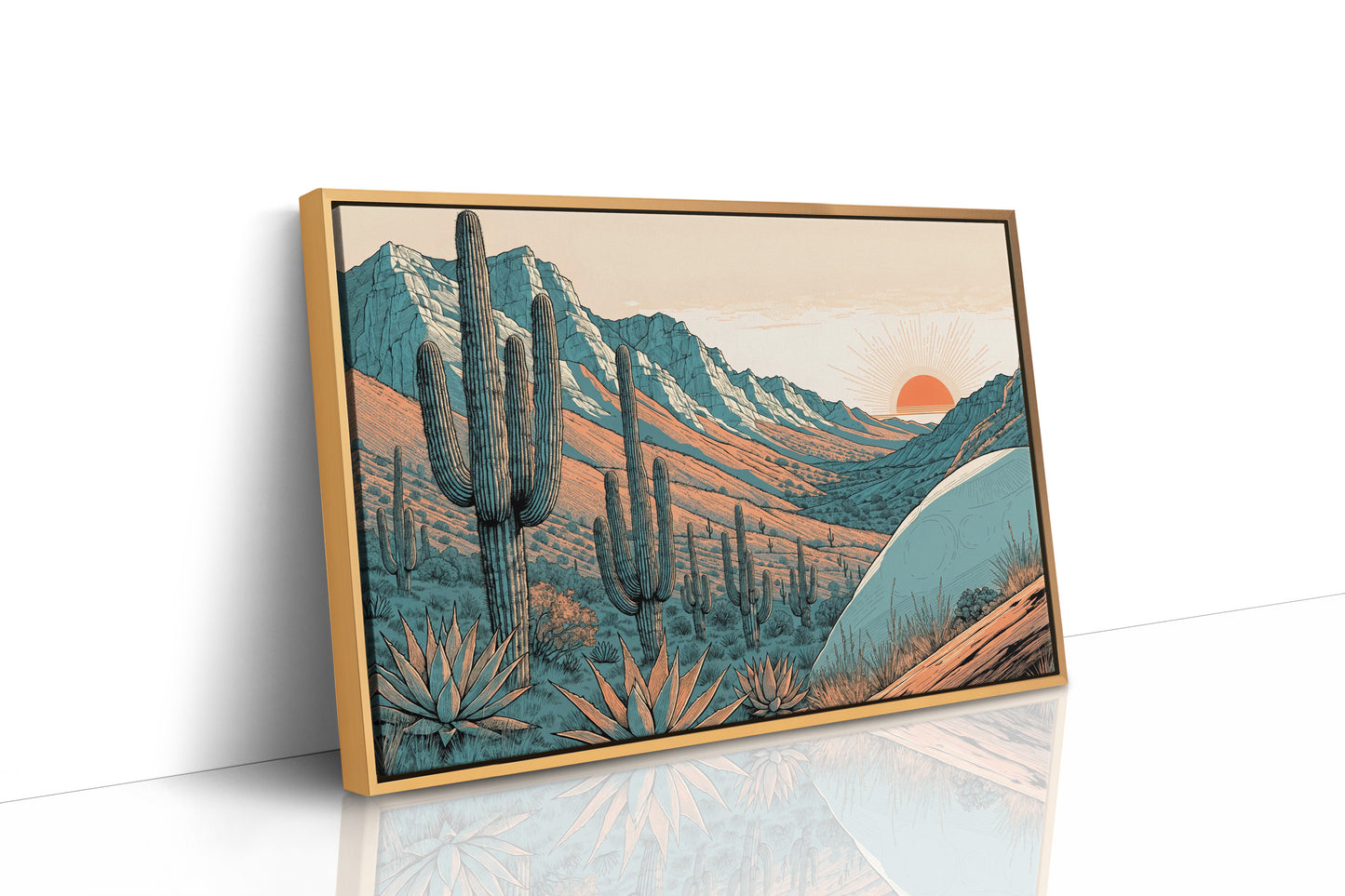 Where the Desert Sun Sets