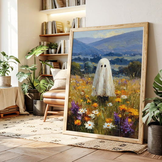 The Ghost Among Wildflowers