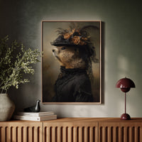 Elegance in Fur and Feathers