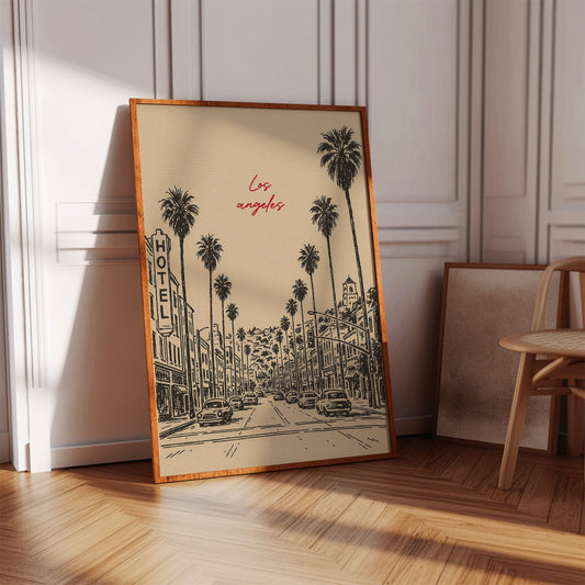 Palms & Pavement – Los Angeles in Ink