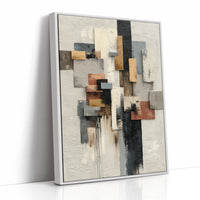 Sunlit Corner Bar Meets Abstract Dawn