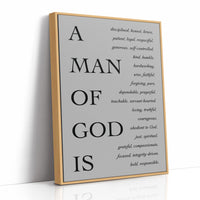 A Man of God Is (Classic Serif)