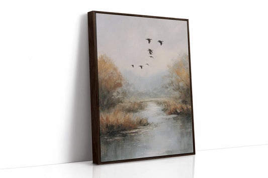 Flight Over Quiet Waters