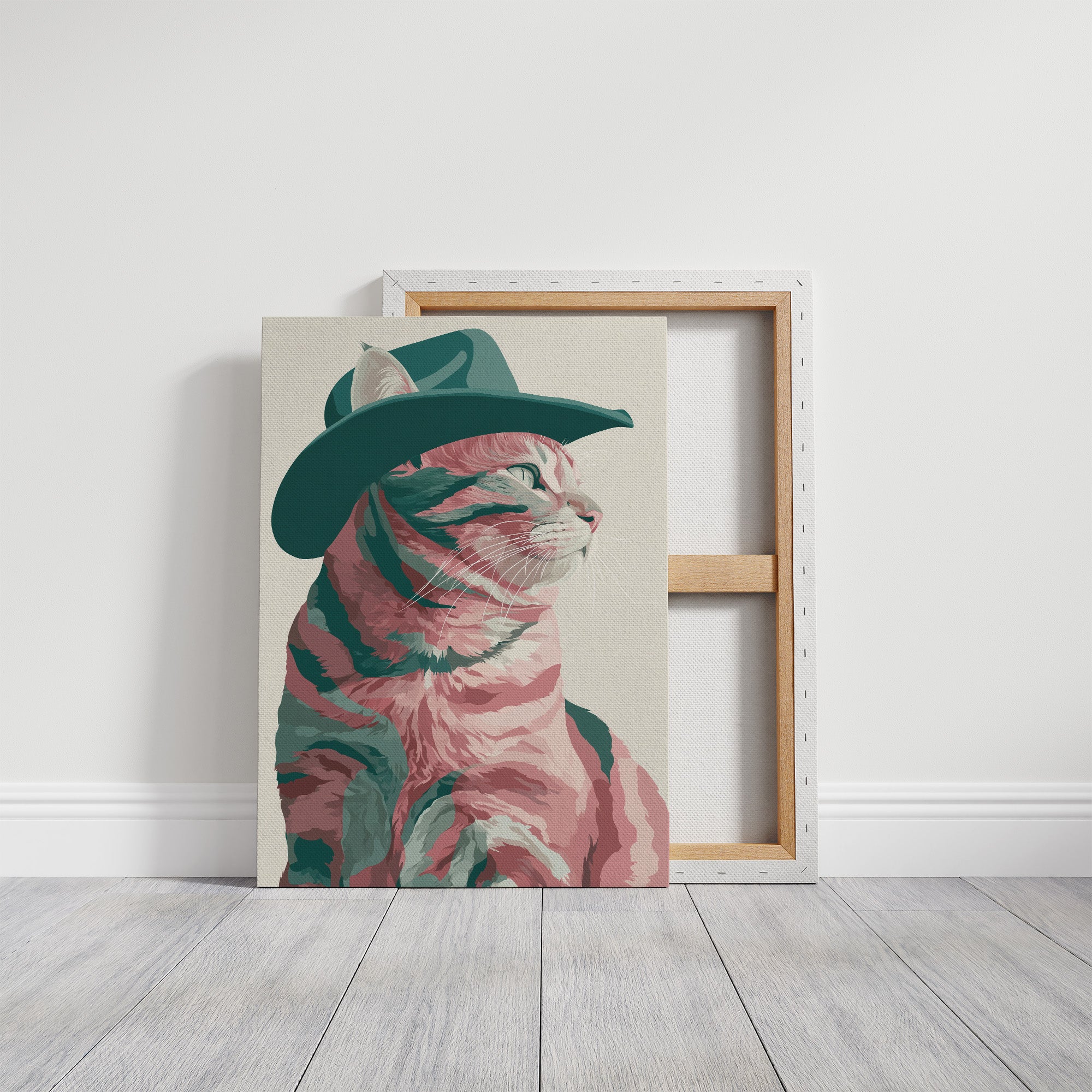 Desert Rose In Teal