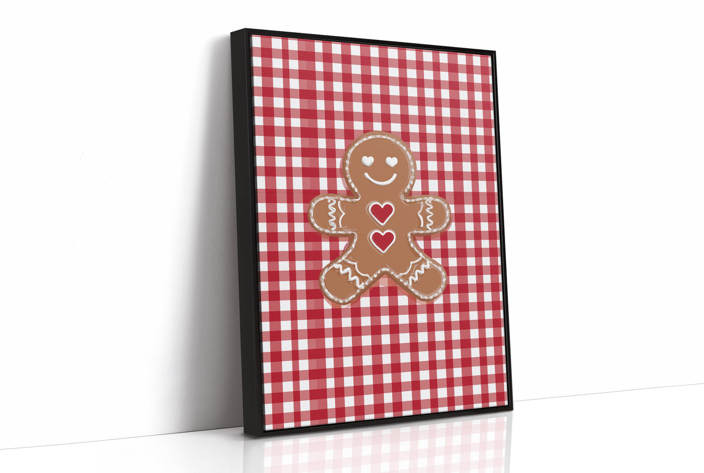 Hearts On The Gingham Table