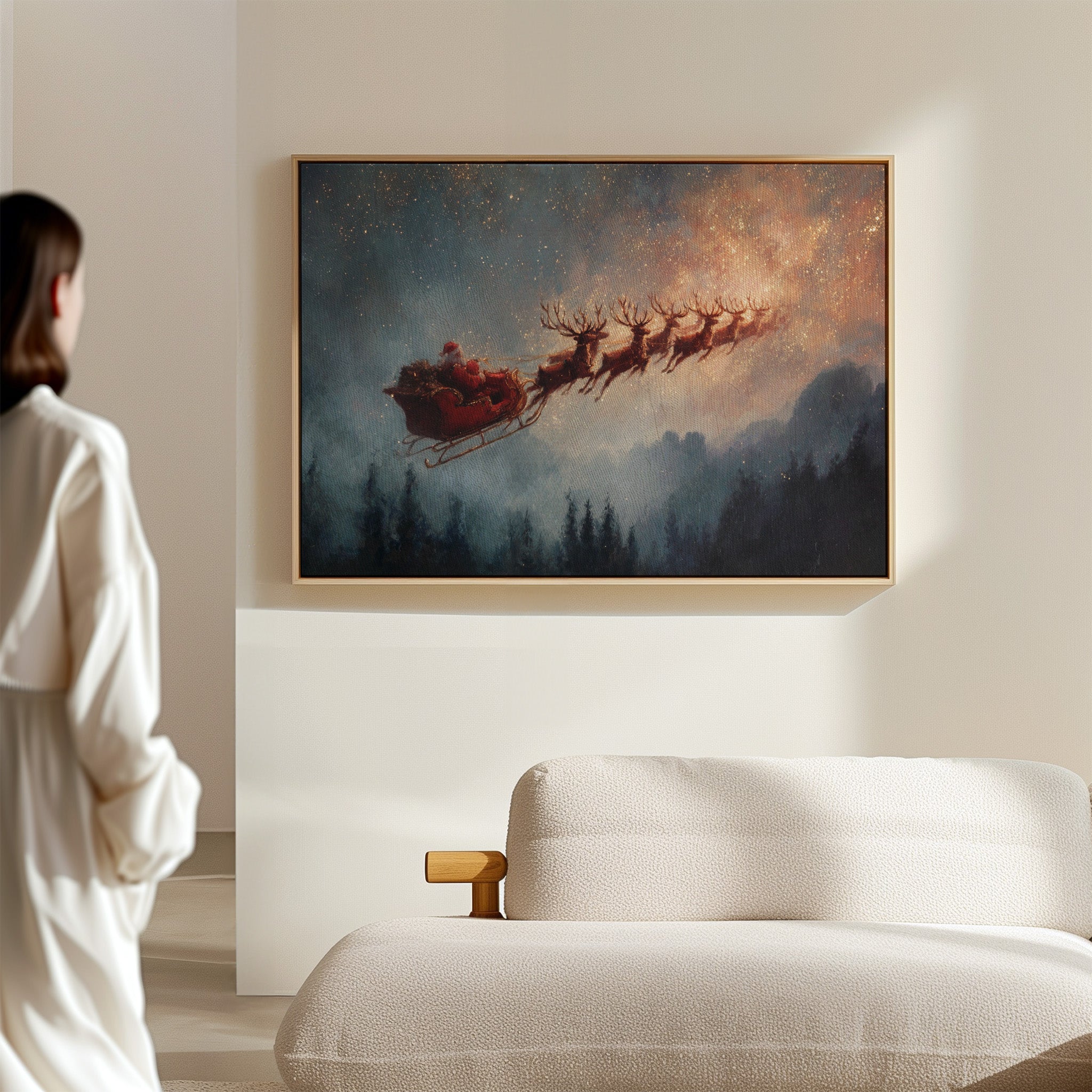Journey Through Starlit Night