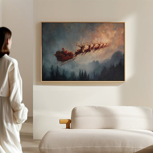 Journey Through Starlit Night