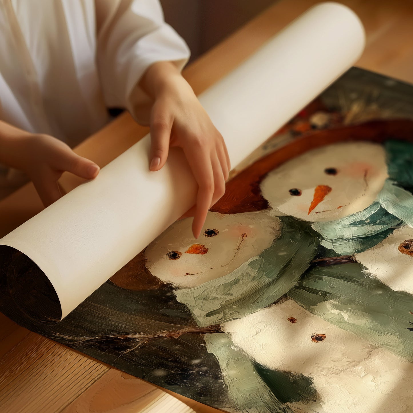 Snow Friends Share Winter's Secret Tales