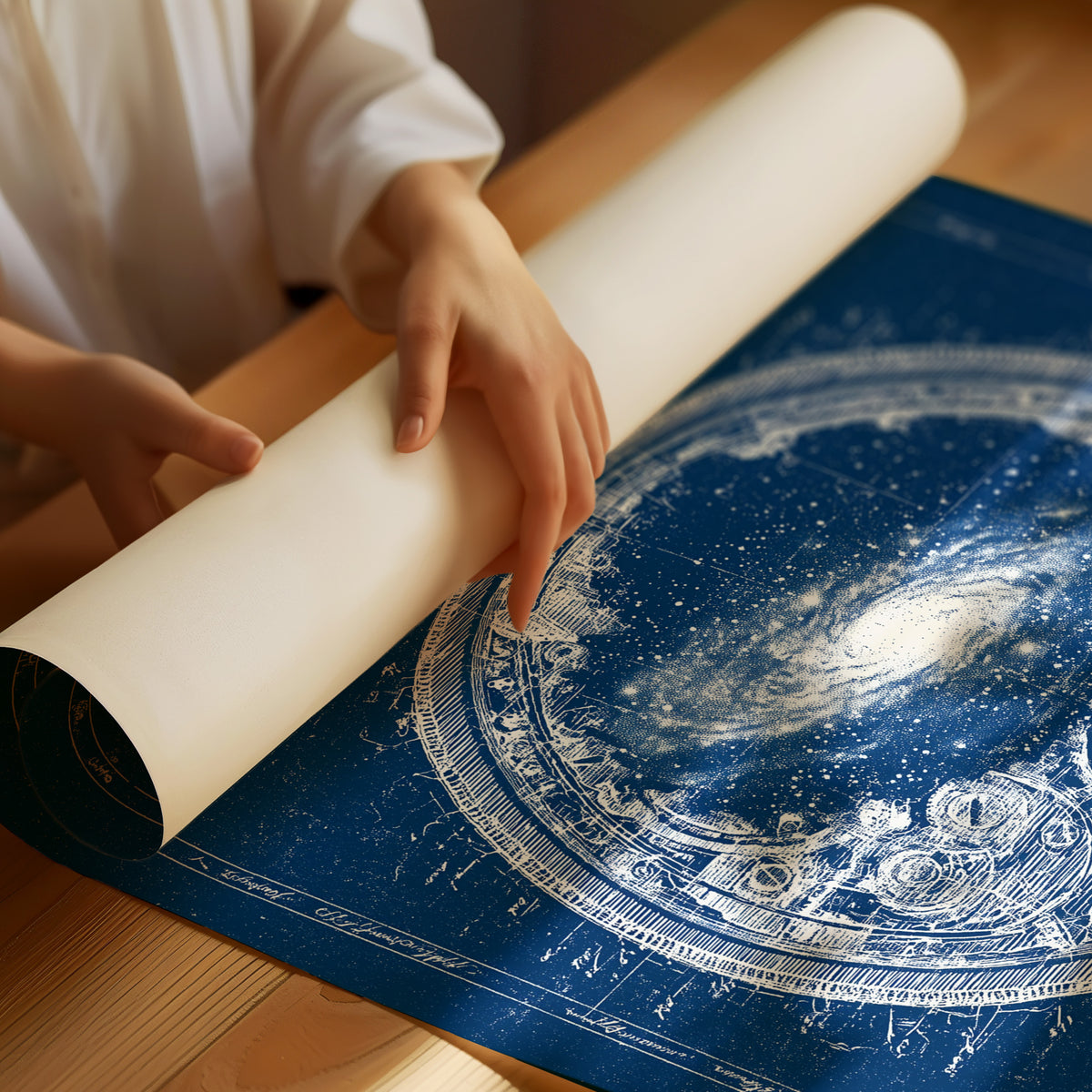 Cosmic Pocket Watch Blueprint