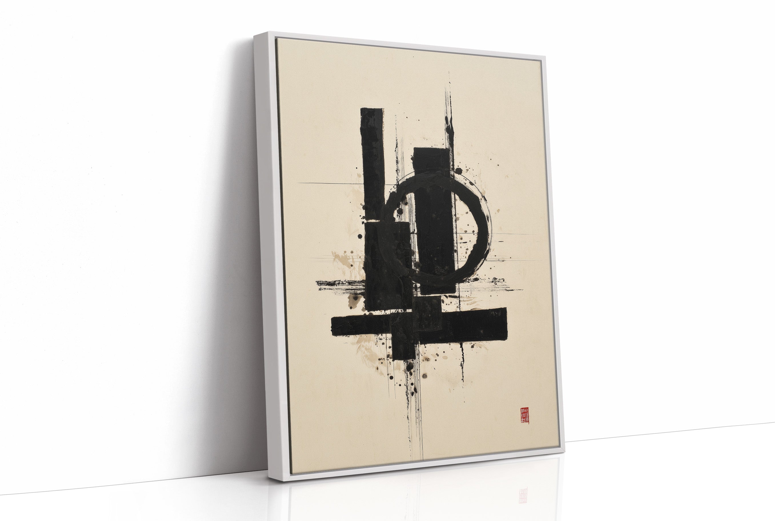 Urban Spirits Meet Zen Brushstrokes