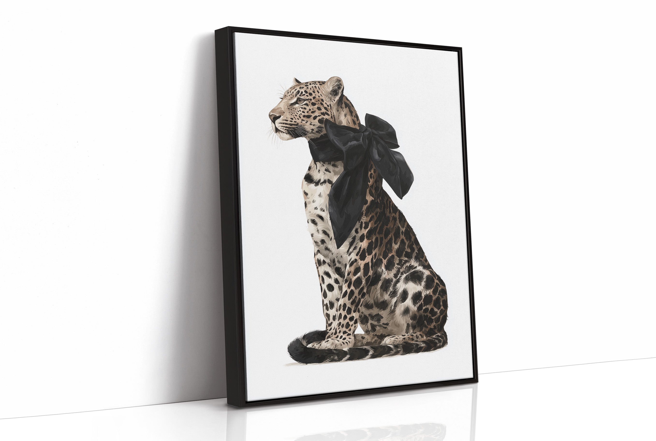 Leopard in Her Sunday Bow