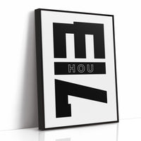 Modern M House Number Seven