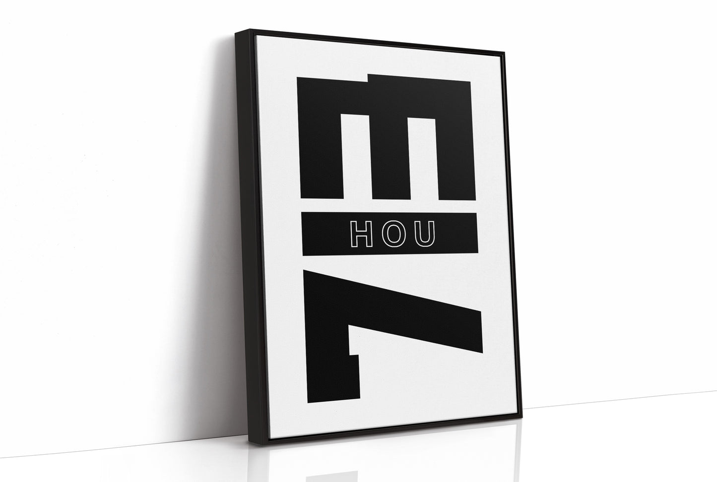 Modern M House Number Seven